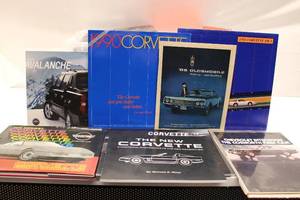 lot 31 image: Collection of Corvette and Oldsmobile Brochures and Books