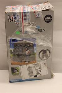 lot 109 image: Instant Screen Bug Barrier Zippered Screen Enclosure