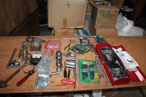 lot 129 image: Mixed Lot of Hand Tools and Hardware