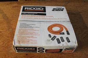 lot 462 image: RIDGID LA2570 1-78 x 10 Pro-Grade Locking Hose Kit