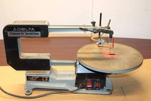 lot A-163 image: Delta 2 Speed 16 Scroll Saw - Used