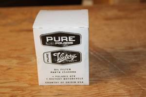 lot 179 image: Pure Polaris Oil Filter - Part Number 2540086 for Victory Motorcycle & Polaris ATV