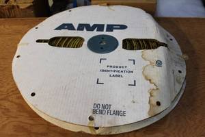 lot 196 image: AMP Product Identification Label - Flange with Connector Sleeves
