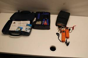 lot 201 image: Home Entertainment CATVSatellite Tool Kit - Includes Testers and Accessories