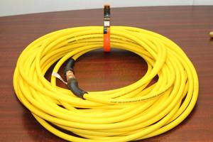 lot 227 image: Heavy Duty Yellow Air Hose - 100 ft