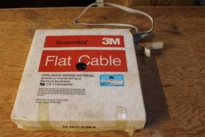 lot 236 image: 3M Scotchflex Flat Cable - 100 Ft Appliance Wiring Material