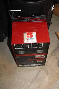 lot A-238 image: Century 250 Amp Battery Charger-Tester with 6 & 12 Volt Features - Used Condition