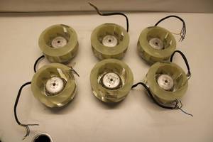 lot 261 image: Set of 6 Ebm Papst R2S133-AB03-30 Centrifugal Blowers - 115230V, 45W