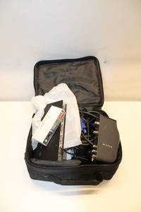 lot 307 image: Professional AudioVisual Equipment with Cables and Accessories - Complete Set