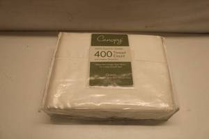 lot 377 image: Queen Size 100% Egyptian Cotton 400 Thread Count Sheet Set - Unopened
