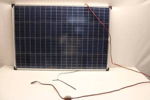 lot 526 image: 110W Polycrystalline Solar Panel - Off-Grid System