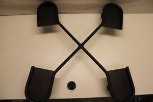 lot 533 image: Set of 4 Heavy-Duty Furniture Dollies with Wheels