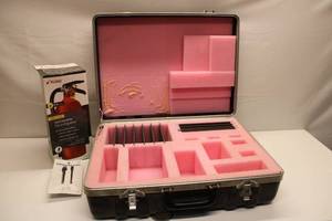 lot 535 image: Kidde Pro 210 Rechargeable Fire Extinguisher with Carrying Case and Accessories