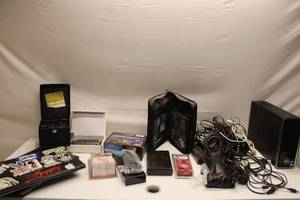 lot 542 image: Assorted Electronics and Accessories Lot - Includes Cables, Phone Mount, PCI Tuner Card, and More