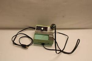 lot A-545 image: Weller Electronic Control Soldering Station EC 1000 - Used Soldering Iron