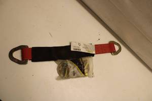 lot 551 image: Heavy-Duty Cargo Strap with Metal Hooks and Assorted Hardware