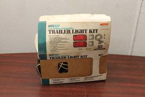lot 626 image: WesBar Trailer Light Kit with Wiring and Accessories - Used