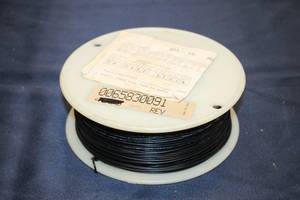 lot 684 image: Reel of 1000ft Black PVC Wire - 10X30 TC 10mm - AT&T Global Information