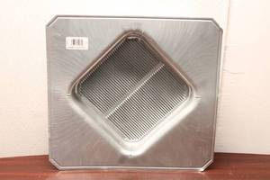 lot 699 image: Galvanized Metal Square Roof Vent Cap - Made in USA