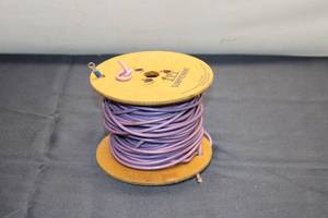 lot 709 image: Reel of ITT Surprenant Purple Wire - Approximately 300 Feet
