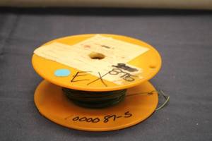 lot 713 image: Reel of Green Wiring Material - K. L. Tannehill, Inc.