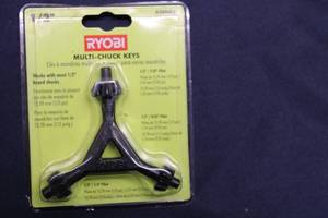 lot 743 image: Ryobi Multi-Chuck Key - 12, 14 Sizes - New and Sealed