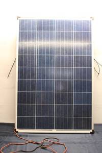 lot 763 image: Solar Panel with Connector Cables - Used