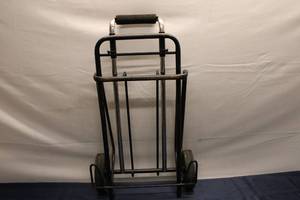 lot 766 image: Used Folding Hand Cart with Rubber Wheels
