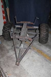 lot 798 image: Used ATV Chassis Frame with Wheels - Project Vehicle