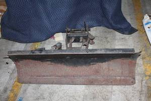 lot 814 image: Used Snow Plow Blade with Mounting Bracket