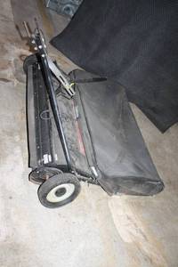lot 818 image: Used Lawn Sweeper - Yard Maintenance Tool