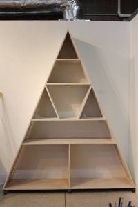 lot A-206 image: Unique Shelving Unit