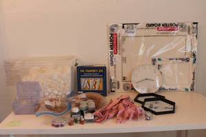 lot 311 image: Assorted Craft Supplies and Art Items Lot