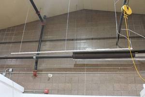 lot 443 image: 129-Inch Ceiling Track System