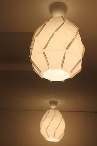 lot 447 image: Modern Geometric Pendant Light Fixture
