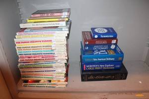 lot 451 image: Collection of The Family Creative Workshop Books and Dictionaries
