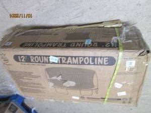 12 foot round tramppoline...
