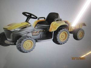 Blazin� Wheels 12V Tractor Ride-On...