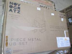 3 piece metal pub set...