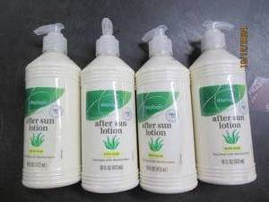 4 after sun lotion 16 floz bottles...