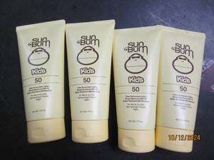 4 sun bum kids spf 50 clear sunscre...