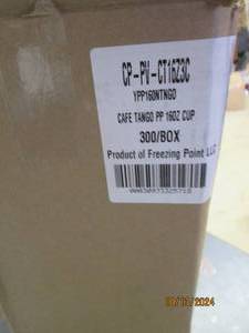 case of 300 16oz plastic cups...