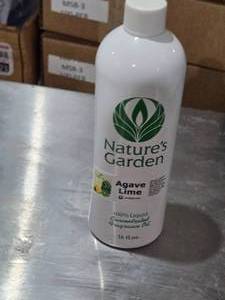 lot 91 image: Agave Lime Fragrance Oil by Natures Garden Approx. 34 Full