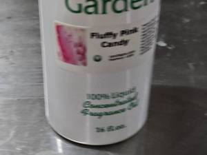 lot 123 image: Fluffy Pink Candy Fragrance Oil by Natures Garden Approx. 34 Full