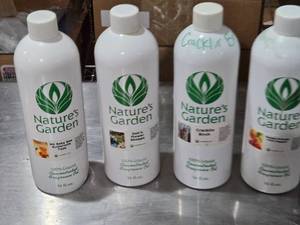 lot 143 image: Baby Bee Buttermilk, Debs Flower Shoppe, Cracklin Birch, Sweet Orange Chili Pepper Fragrance Oil by Natures Garden Approx. 14 Full Each