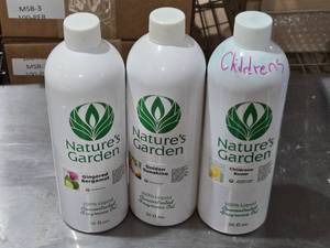 lot 144 image: Gingered Bergamot, Golden Sunshine, Childrens Room Fragrance Oil by Natures Garden Approx. 14 - 12 Full Each