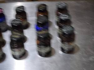 lot 151 image: Crafters Choice Fragrance Oil Collection - Partial Set All are partially full.