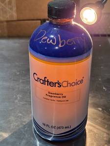 lot 156 image: Crafters Choice Dewberry Fragrance Oil Over 34 Full
