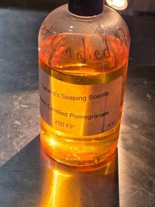 lot 183 image: Tameras Soaping Scents Sweet Candied Pomegranate Fragrance Oil Approx. 12 - 34  Full