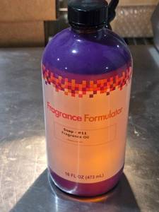 lot 195 image: Fragrance Formulator Soap Fragrance Oil - Approx. 34 Full